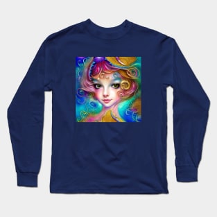 Little Mermaid Princess Long Sleeve T-Shirt